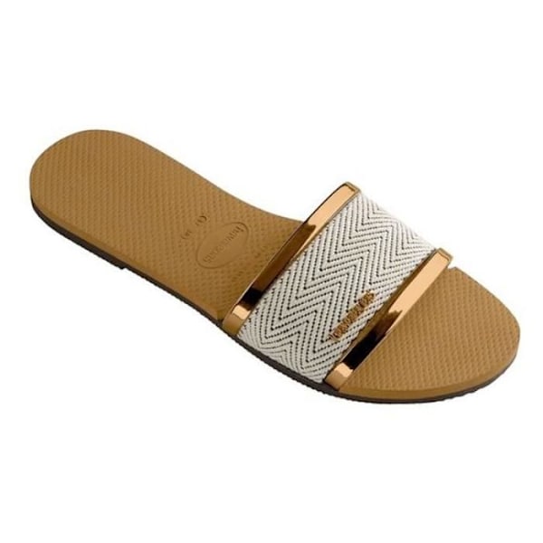 Mulor dam - HAVAIANAS 4146063 - Platt klack - Brun kastanj 35