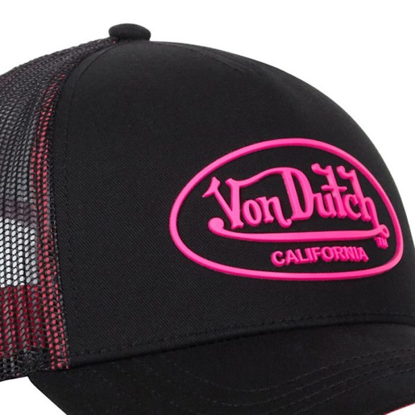 VONDUTCH Kapske Trucker DOM Man - Trucker - Svart | Rosa - Rundad Skärm Rosa Unik storlek