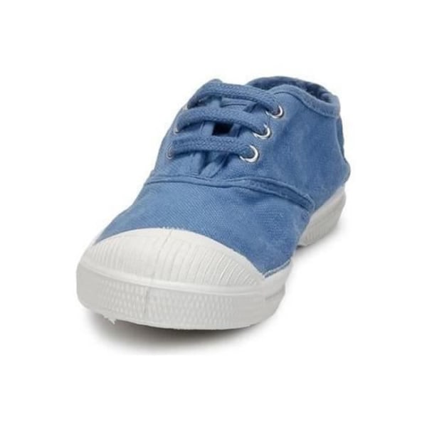 Low-Top bomuld Canvas Sneakers - BENSIMON - Damer - Snørebånd - Blå Blå 40