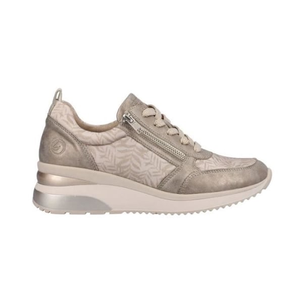 REMONTE D2401 sneakers - REMONTE - Kilklack - Snörning och dragkedja - Sammet, nubuck - Rund tå Beige 41