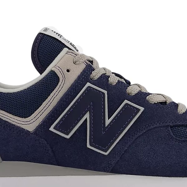 New Balance 574 Sneaker - Herrer - Blå - Tekstil - Snørebånd Blå 44