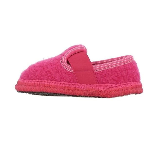 HAFLINGER Tofflor - Rosa - Platt klack - Ull - Filt Rosa 23