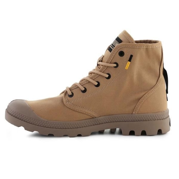 Palladium Pampa HI Htg Supply Caramel Brown Shoes - Herr/Vuxen - Canvas kastanj 40