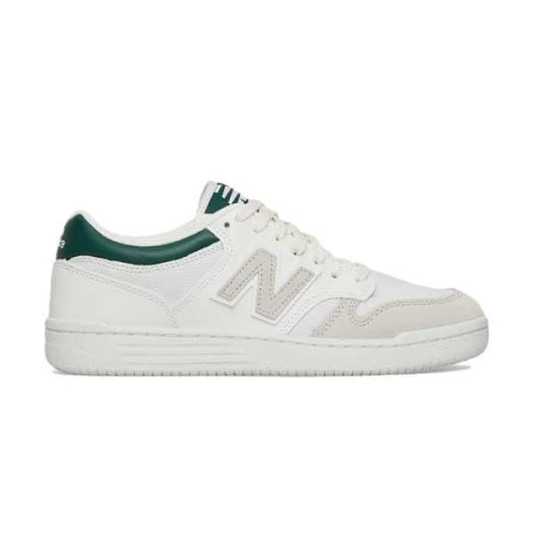 New Balance BB480 sneaker - Ref. BB480-LKD - Hvid, Beige, Grøn - Overdel i læder - Snørelukning - Skranke vitt och grönt 44