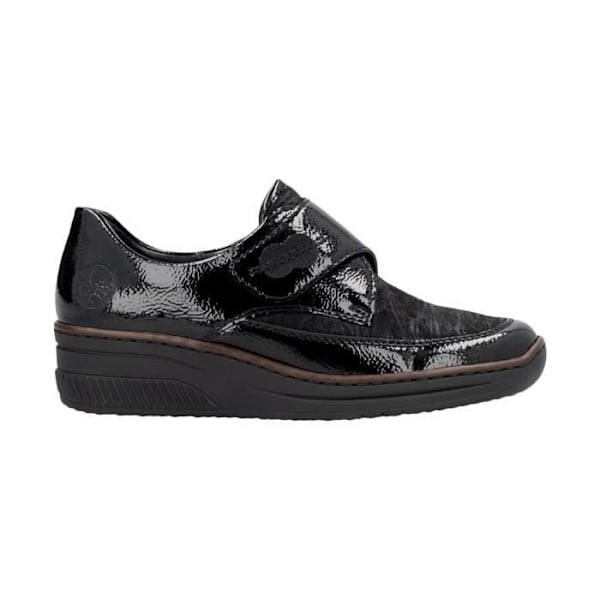 Rieker Lagro Low Læder Sneaker - Sort - 37