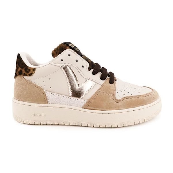 Taupe sneaker 1258262 från 36 till 41 Kvinna VICTORIA - 38