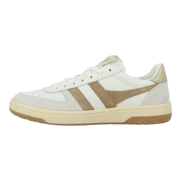 GOLA Sneakers - HAWK White - Platt klack - Snören - Läder Vit 38