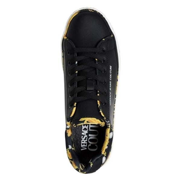 VERSACE JEANS 75VA3SK5 Sneakers - VERSACE JEANS - Platt klack - Läder - Svart Svart 37