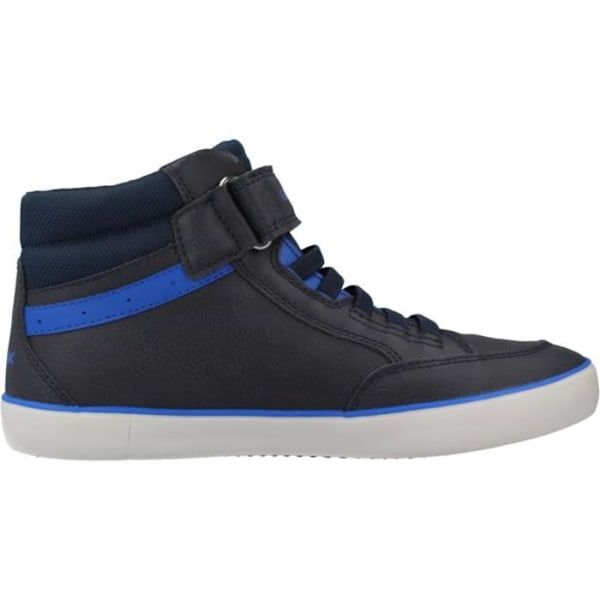 Geox J Gisli Børne High Top Sneaker med Scratch Blå 30