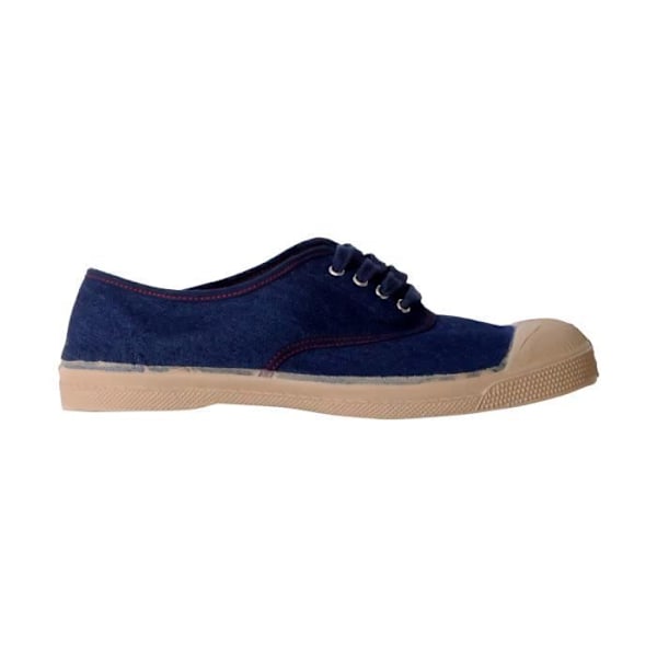 Dame tennissko - Bensimon - Denim - Lav version - Flade snørebånd - Lette sko - 41