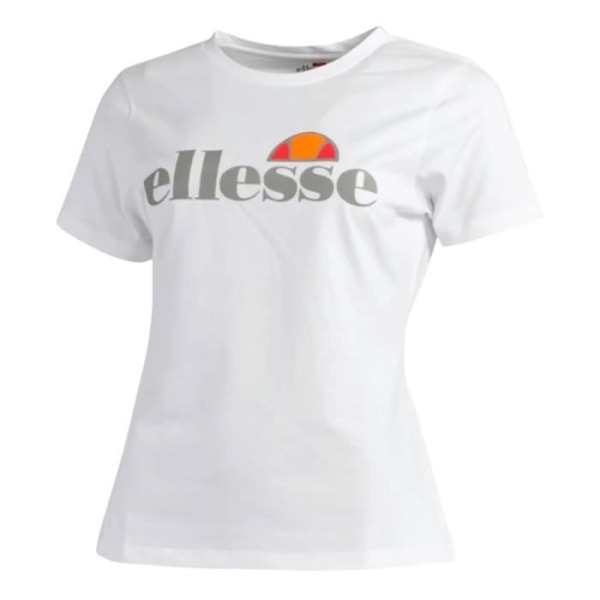 T-shirt dam Ellesse - Korta ärmar - Rund hals - Vit - Large - 100% bomull Vit M