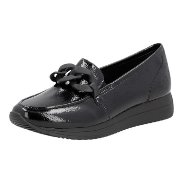 Loafers - Remonte - D0H10 - Svart - Platt klack - Patent - Rund tå Svart 40