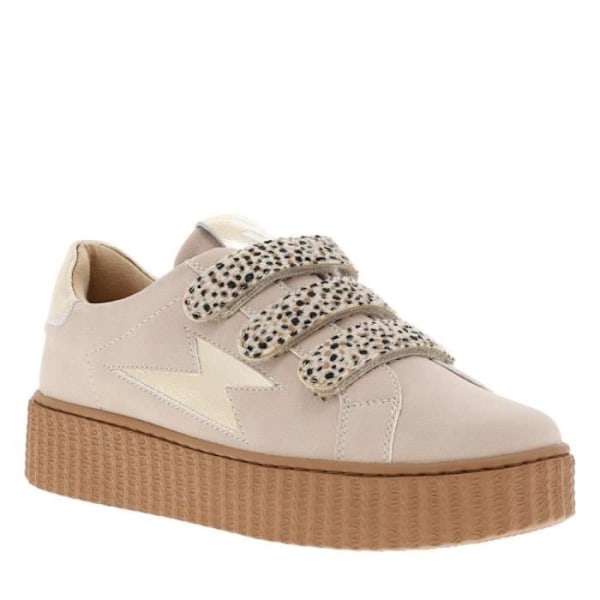 Sneakers med platt klack Beige 37