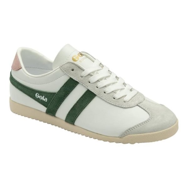 GOLA sneakers - BULLET PURE White - Platt klack - Läder - Snören Vit 40