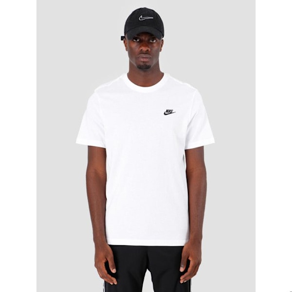 NIKE Nsw Club T-shirt - Herr - Vit Vit XXL