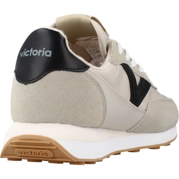 Sneaker dam - VICTORIA - 118864 Beige - Spetsar - Textil Beige 41