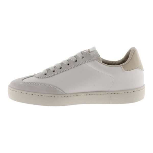 Sneakers - VICTORIA - 1126184 Vit - Platt klack - Sammet och nubuck - Rund tå Vit 37