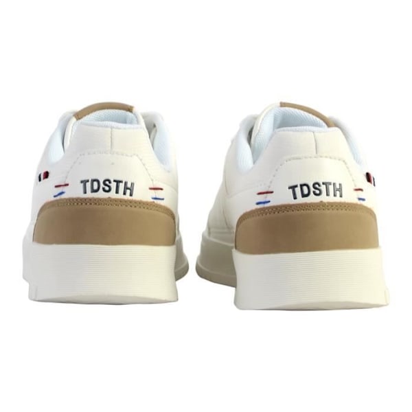 Teddy Smith Sneaker med snörning - Låg version - Vit - Blandat - Kilklack Vit 44