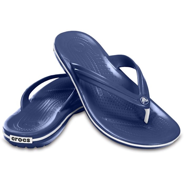 CROCS Crocband Flip navy flip flops - Blandet - Blå - Størrelse Large Blå 43 1/2