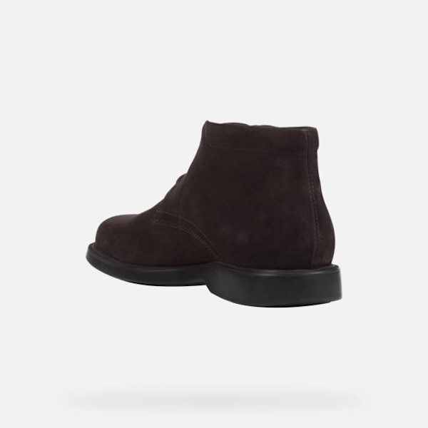 Geox Brayden Coffee Ankel Boots - Herr - Mocka-Nubuck - Vattentät - Andas kastanj 41