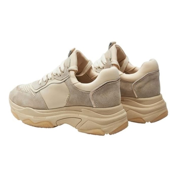 Damesneakers - BRONX - BAISLEY - Flad hæl - Læder - Beige Beige 41