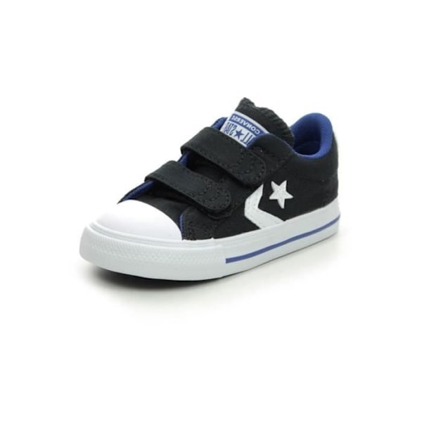 Star Player 2V Boy's Fashion Sneakers - Converse - Star Player 2V - Svart - Scratch - Textil Svart 18