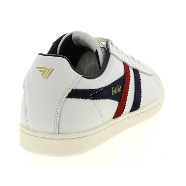 Low-top sneakers - GOLA - EQUIPE - Nubuck læder - Hvid/marineblå - Herrer Vit/marinblå 46