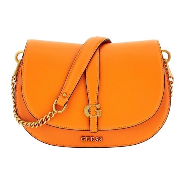 GUESS Kuba Tri Compartment Flap Skuldertaske Tangerine [270538] - skuldertaske orange