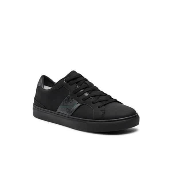 TODI low PU læder sneakers - Guess jeans - Herrer Svart 40