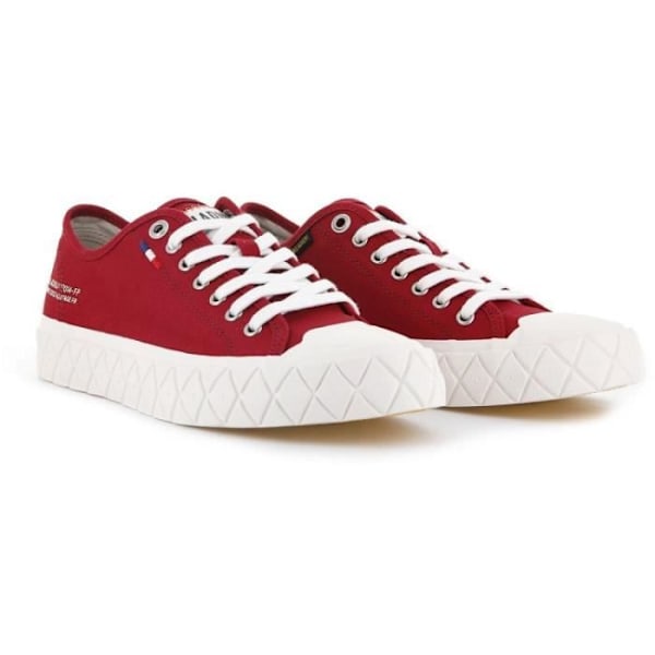 Palladium PALLA ACE CV Sneakers - Dam - Röd - Spetsar - Textil Röd 41