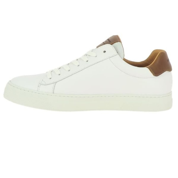 Schmoove fashion sneakers - Spark clay nappa - Herr - Vit - Läder - Spetsar - Platta Vit 45