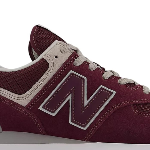 New Balance ML 574 Herresko Rød - Tekstil - Snørebånd Röd 40