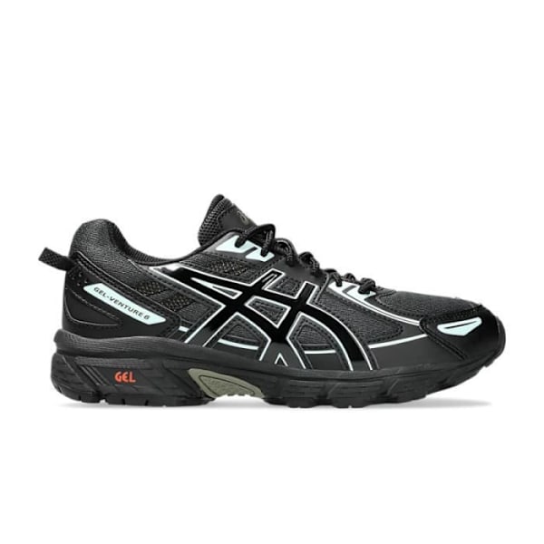 ASICS GEL-VENTURE 6 GS SORTE OG BLÅ SNEAKERS Svart 36