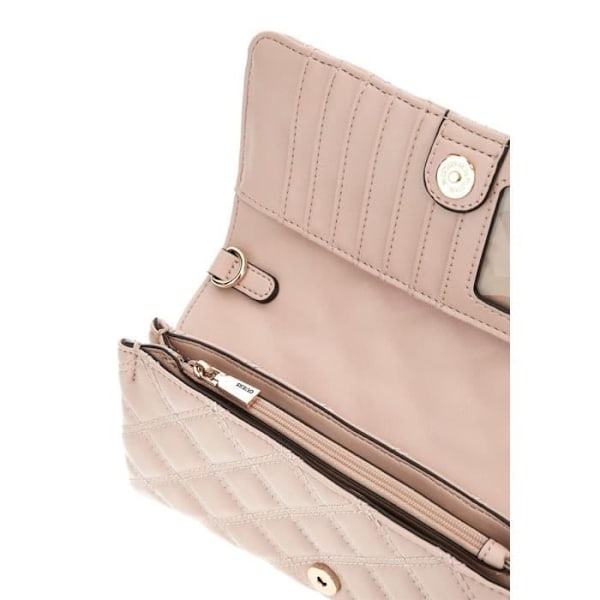 GUESS Giully Mini Xbody Flap Organizer ljusbeige [270584] - axelväska crossbody väska beige