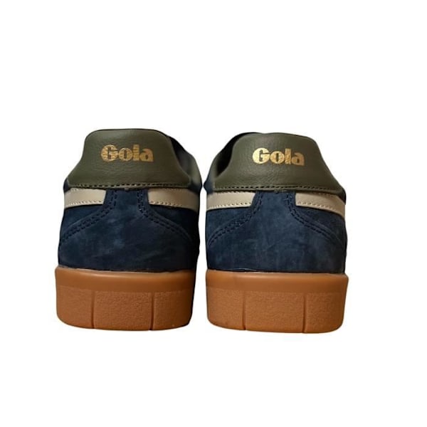 Gola Hurricane Suede Sneakers - Herre - Blå - Str. 44 Marinblå/ftr grå/khaki/gummi 44