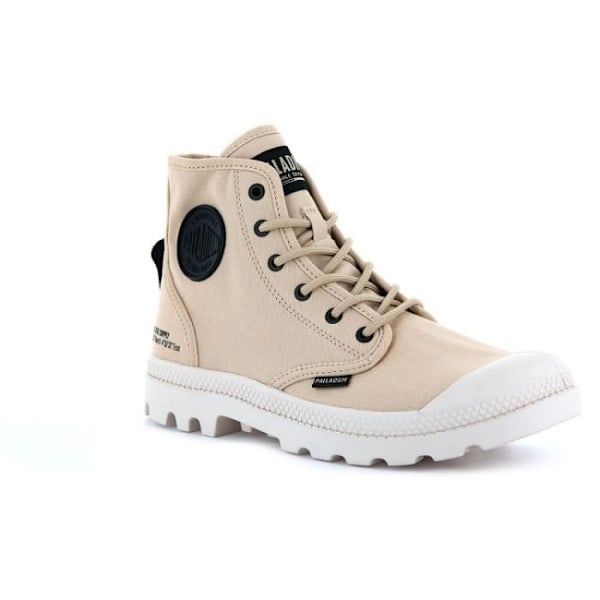 PALLADIUM PAMPA HI HT ankelstövlar för män - Beige - 3 cm platt klack - Snören - Rund tå Beige 41