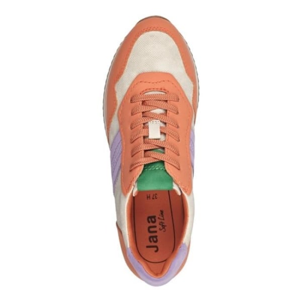 Sneakers - JANA - 82376242 Orange - Flad hæl - Rund tå - 37