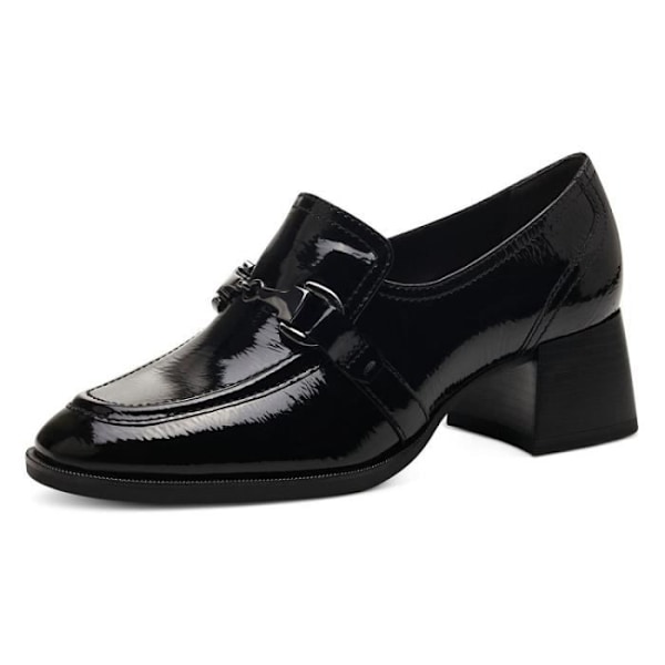 Dame loafers - TAMARIS 2443441 - 5 cm hæl - Sort Svart 41