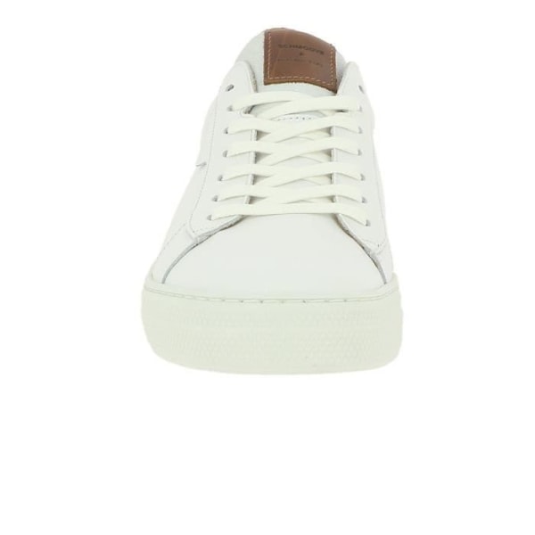 Schmoove fashion sneakers - Spark clay nappa - Herr - Vit - Läder - Spetsar - Platta Vit 40