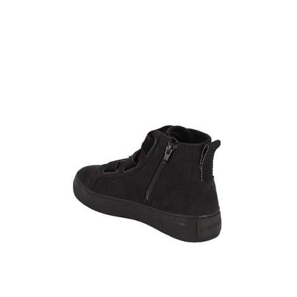 High Top Sneaker Med Ridse Onyx Cross W Velvet Svart 37