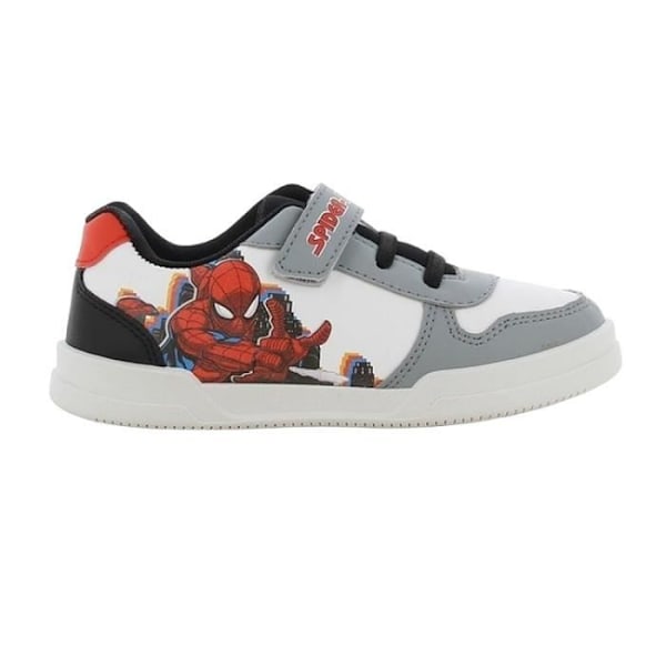 Sneakers - LEOMIL - SPIDERMAN - Grå - Flade - Tekstil Grå 33