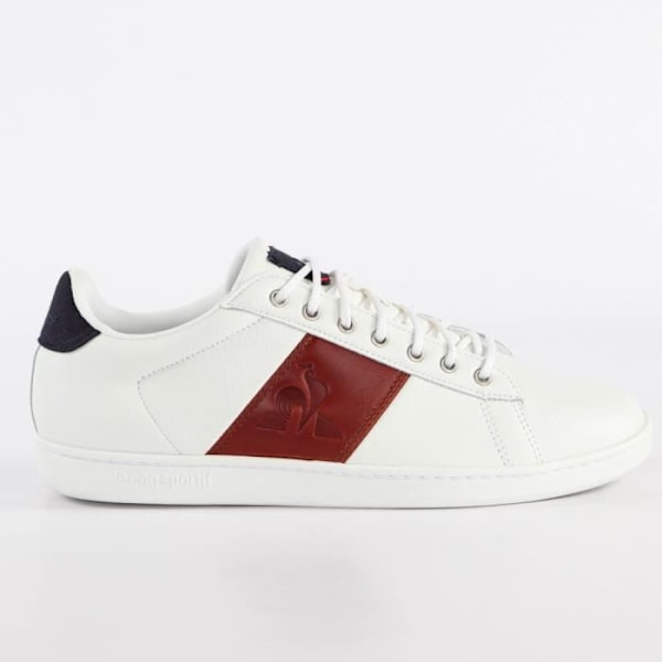 Le Coq Sportif Sneakers - Herr - Mastercourt klassiska arbetskläder Vit - Textil - Spetsar - Platta Vit 41