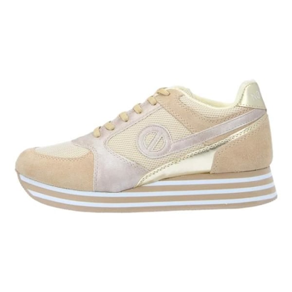 NO NAME sneakers - PARKO JOGGER W Beige - Kilehæl - Snørebånd - Fløjl, nubuck Beige 38