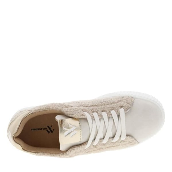 Lav flad hæl sneakers Beige 36