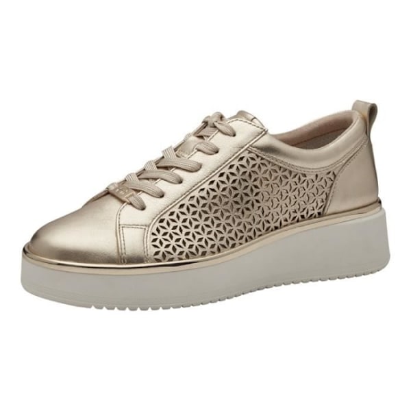 Sneakers dam - TAMARIS - 23708-42 Guld - Platt klack - Dragkedja - Läder Guld 39