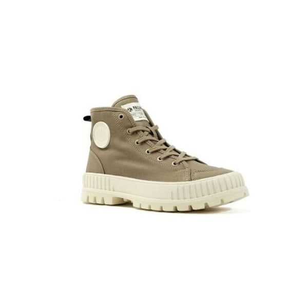 PALLADIUM PALLASHOCK O sneakers - PALLADIUM - Grön - Textil - Spetsar - Platt klack - Vuxen - Blandat Grön 36