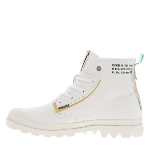 High-top sneakers - PALLADIUM - Dam - Vit - Textil - Spetsar vit 42