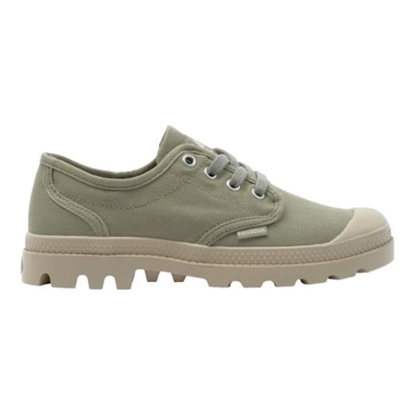 Sneakers - PALLADIUM - PAMPA OXFORD - Grøn - Flad hæl - Rund tå - Fløjl og nubuck Grön 38