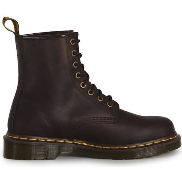 Doc Martens - 1460 - Crazy Horse Læder - Brun - Unisex - Snørebånd - 40