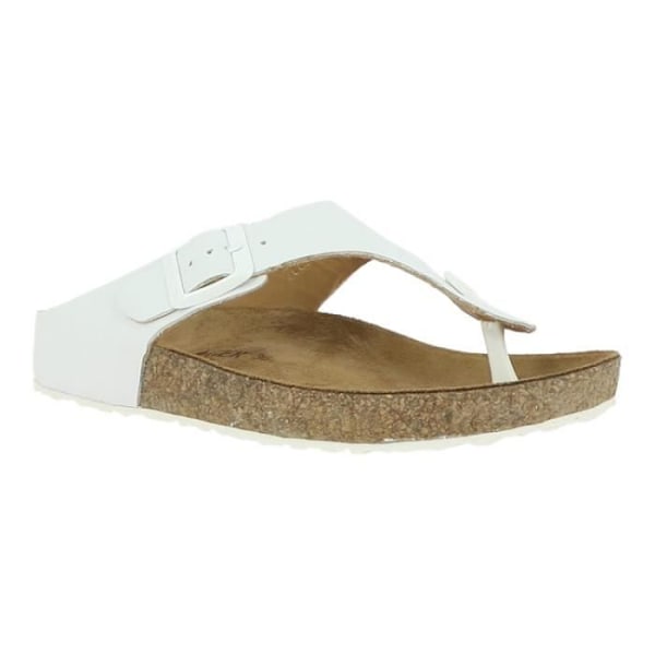 Flipflops - HAFLINGER - BIO MEMPHIS Vit - Platt klack - Öppen tå - Dam - Vuxen Vit 36